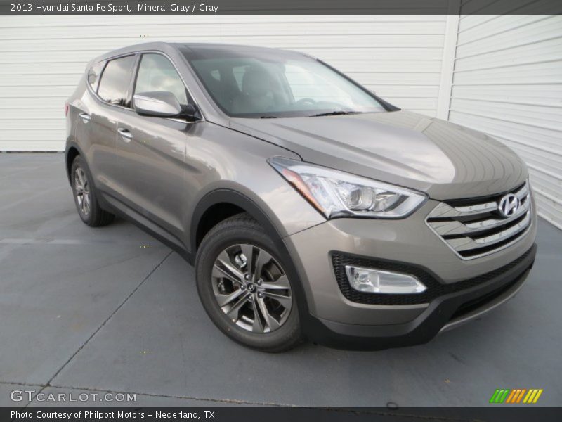 Mineral Gray / Gray 2013 Hyundai Santa Fe Sport