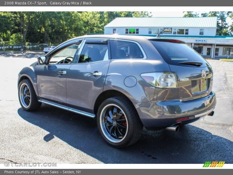Galaxy Gray Mica / Black 2008 Mazda CX-7 Sport