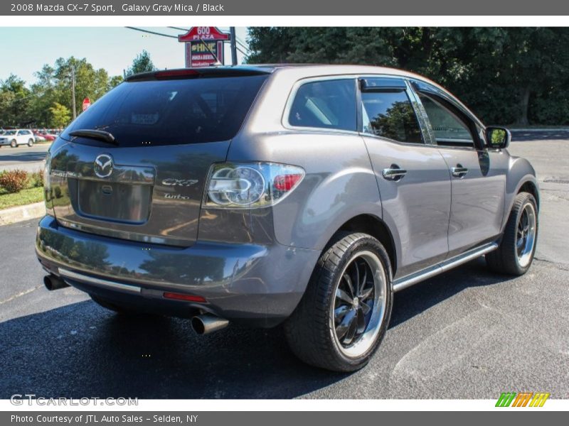 Galaxy Gray Mica / Black 2008 Mazda CX-7 Sport