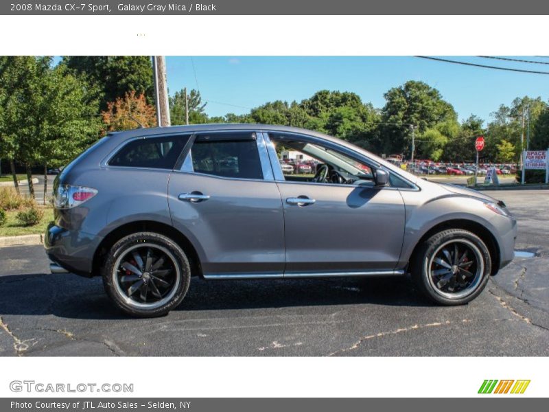 Galaxy Gray Mica / Black 2008 Mazda CX-7 Sport