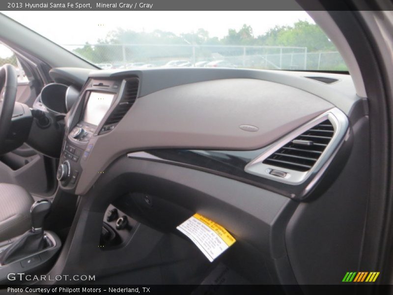 Mineral Gray / Gray 2013 Hyundai Santa Fe Sport