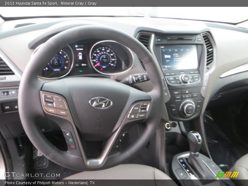 Mineral Gray / Gray 2013 Hyundai Santa Fe Sport