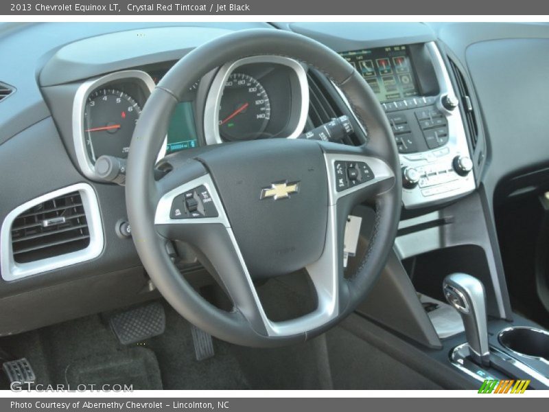 Crystal Red Tintcoat / Jet Black 2013 Chevrolet Equinox LT