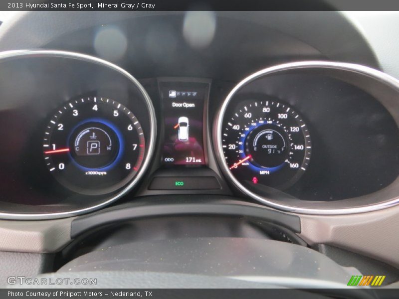 Mineral Gray / Gray 2013 Hyundai Santa Fe Sport