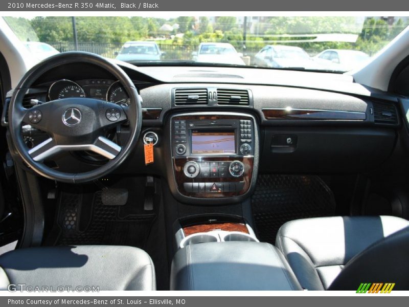 Black / Black 2010 Mercedes-Benz R 350 4Matic