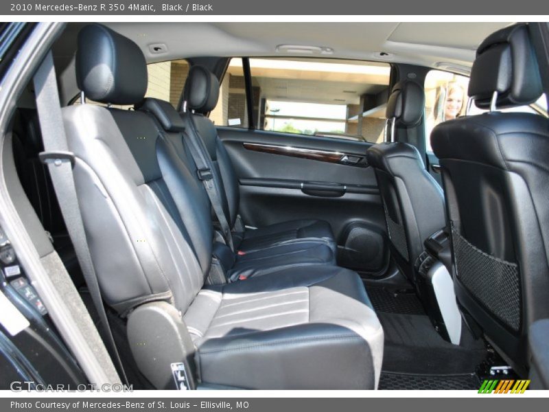 Black / Black 2010 Mercedes-Benz R 350 4Matic