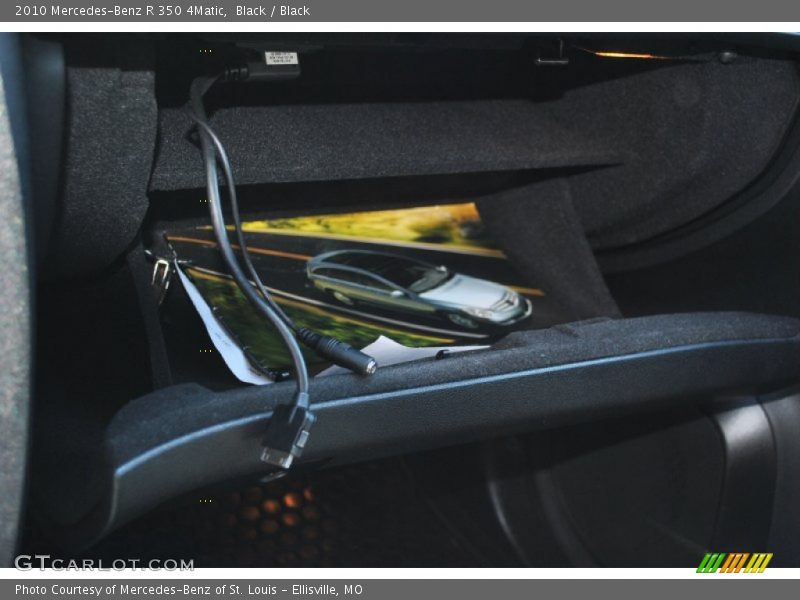 Black / Black 2010 Mercedes-Benz R 350 4Matic