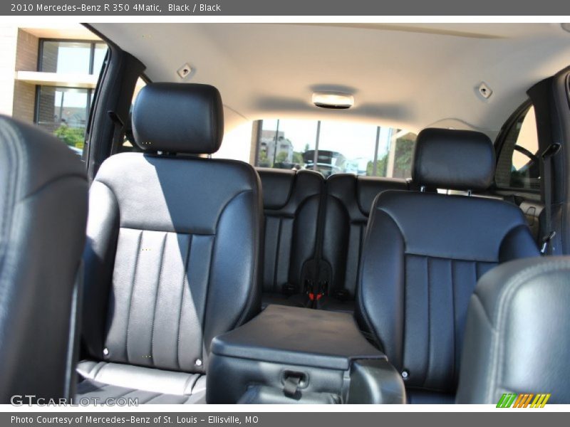 Black / Black 2010 Mercedes-Benz R 350 4Matic