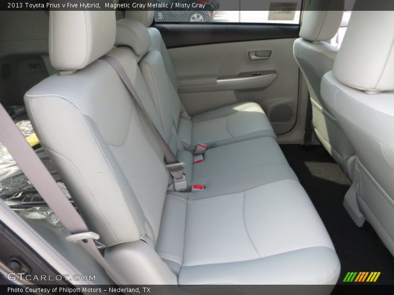 Magnetic Gray Metallic / Misty Gray 2013 Toyota Prius v Five Hybrid