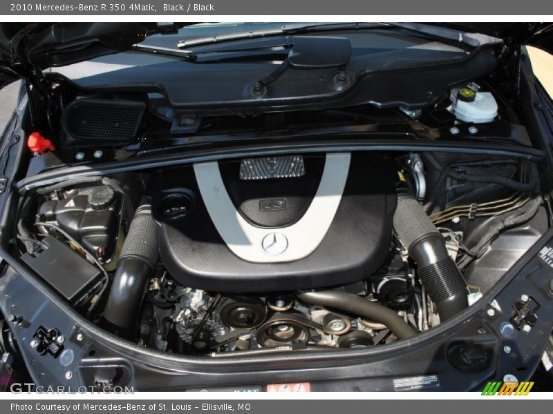 Black / Black 2010 Mercedes-Benz R 350 4Matic