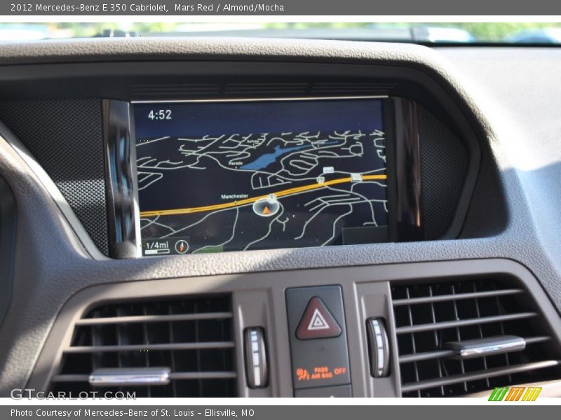 Mars Red / Almond/Mocha 2012 Mercedes-Benz E 350 Cabriolet