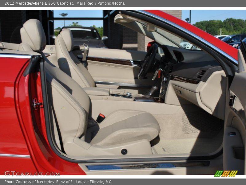 Mars Red / Almond/Mocha 2012 Mercedes-Benz E 350 Cabriolet