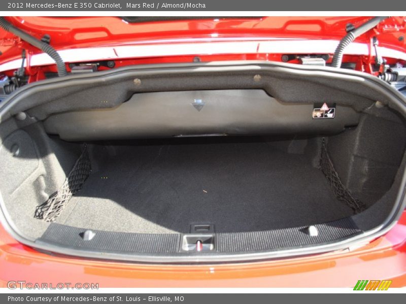 Mars Red / Almond/Mocha 2012 Mercedes-Benz E 350 Cabriolet