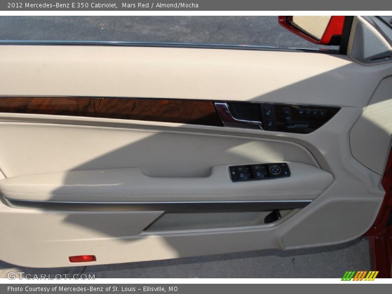 Mars Red / Almond/Mocha 2012 Mercedes-Benz E 350 Cabriolet