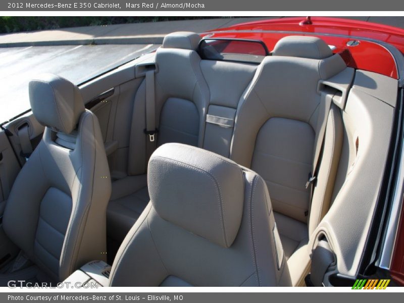 Mars Red / Almond/Mocha 2012 Mercedes-Benz E 350 Cabriolet