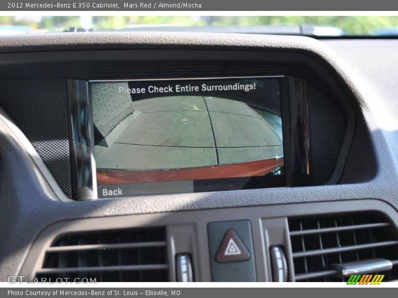 Mars Red / Almond/Mocha 2012 Mercedes-Benz E 350 Cabriolet