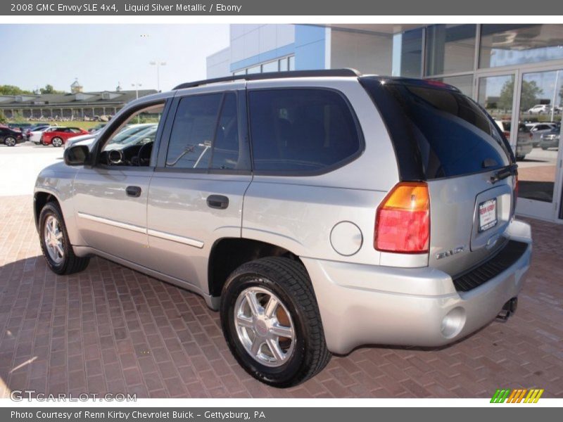 Liquid Silver Metallic / Ebony 2008 GMC Envoy SLE 4x4