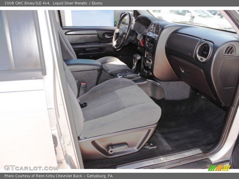 Liquid Silver Metallic / Ebony 2008 GMC Envoy SLE 4x4