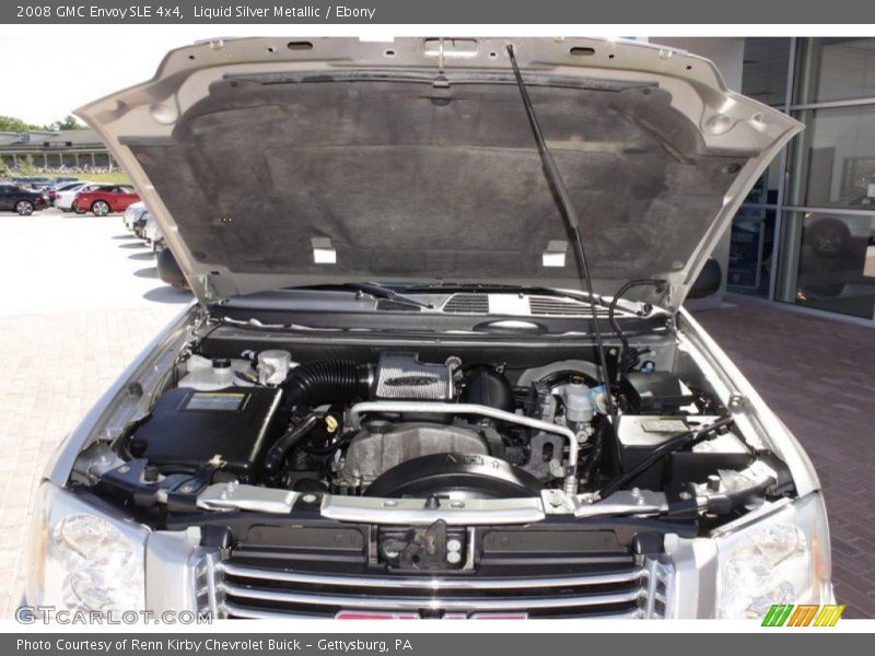 Liquid Silver Metallic / Ebony 2008 GMC Envoy SLE 4x4