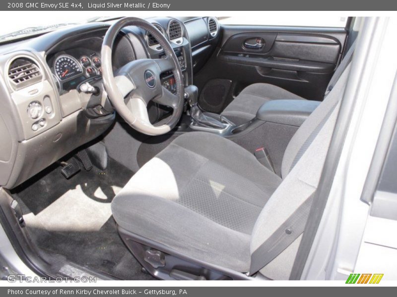 Liquid Silver Metallic / Ebony 2008 GMC Envoy SLE 4x4
