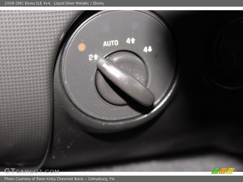 Liquid Silver Metallic / Ebony 2008 GMC Envoy SLE 4x4