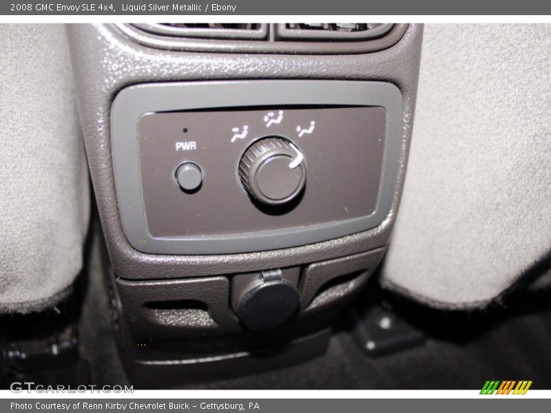 Liquid Silver Metallic / Ebony 2008 GMC Envoy SLE 4x4