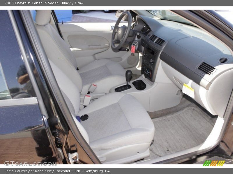 Black / Gray 2006 Chevrolet Cobalt LS Sedan