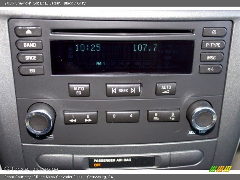 Black / Gray 2006 Chevrolet Cobalt LS Sedan