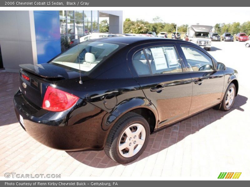 Black / Gray 2006 Chevrolet Cobalt LS Sedan