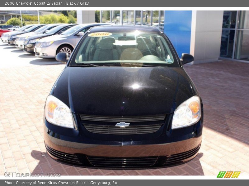 Black / Gray 2006 Chevrolet Cobalt LS Sedan