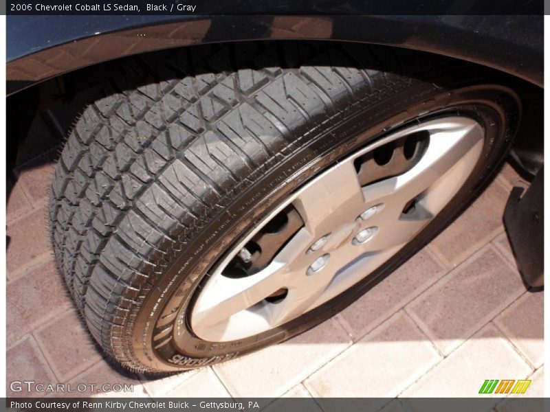 Black / Gray 2006 Chevrolet Cobalt LS Sedan