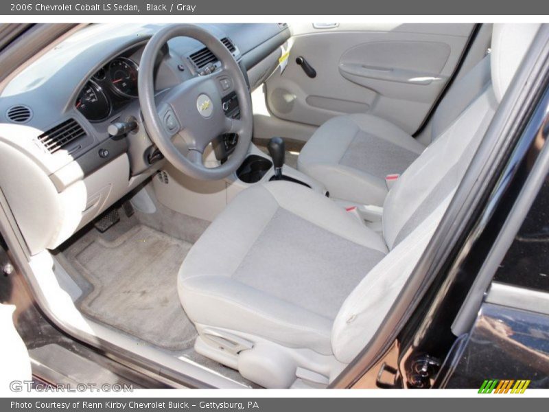 Black / Gray 2006 Chevrolet Cobalt LS Sedan
