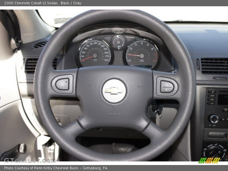 Black / Gray 2006 Chevrolet Cobalt LS Sedan