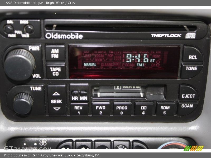 Audio System of 1998 Intrigue 