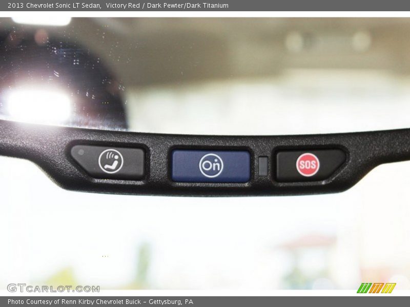 Victory Red / Dark Pewter/Dark Titanium 2013 Chevrolet Sonic LT Sedan