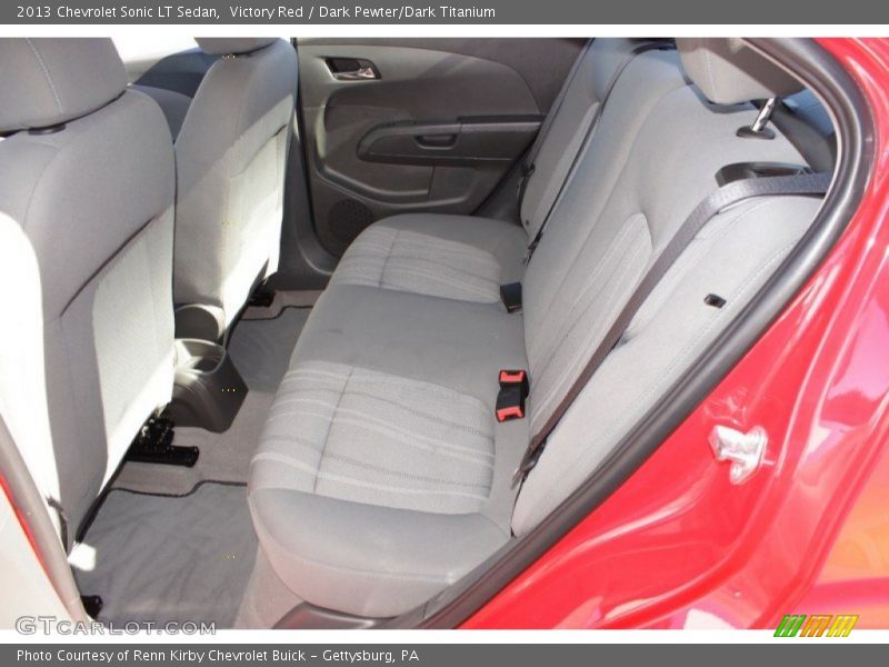 Victory Red / Dark Pewter/Dark Titanium 2013 Chevrolet Sonic LT Sedan