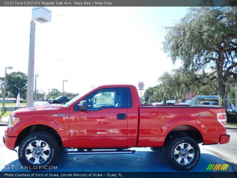  2013 F150 STX Regular Cab 4x4 Race Red