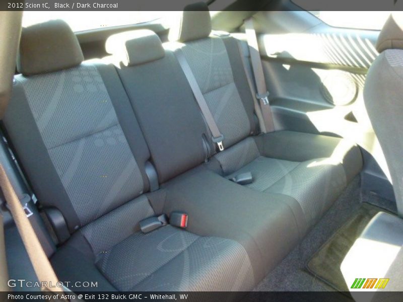 Rear Seat of 2012 tC 