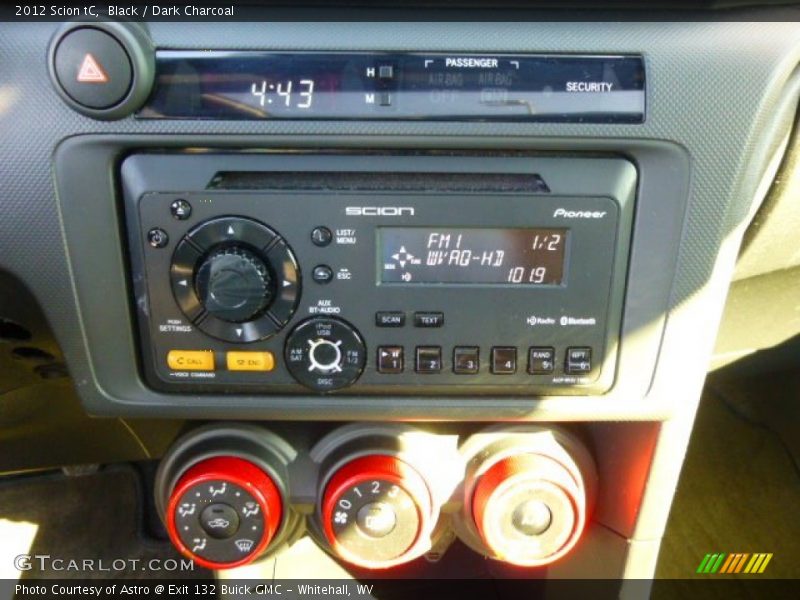 Audio System of 2012 tC 