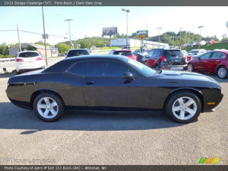 Pitch Black / Dark Slate Gray 2013 Dodge Challenger SXT