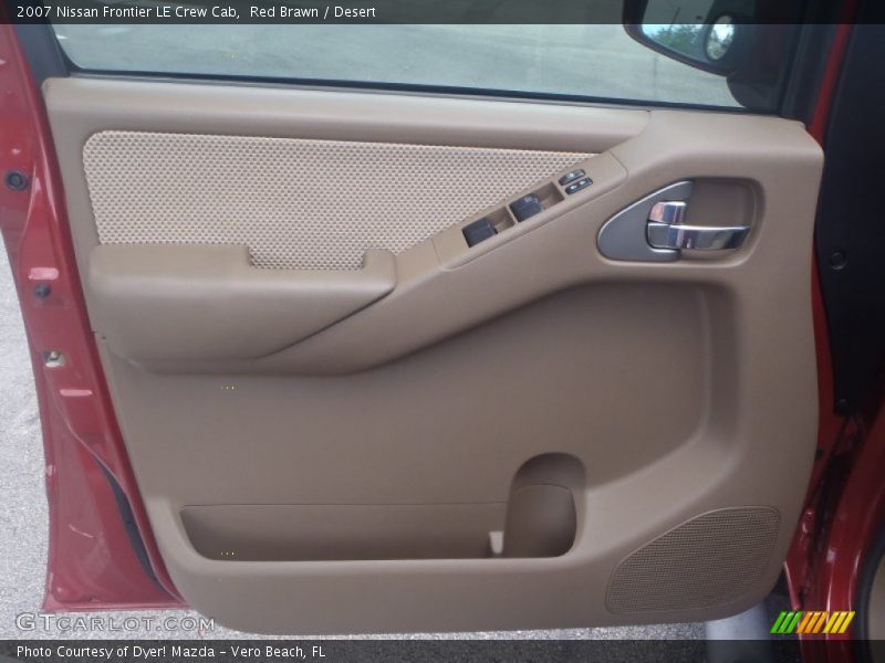 Red Brawn / Desert 2007 Nissan Frontier LE Crew Cab