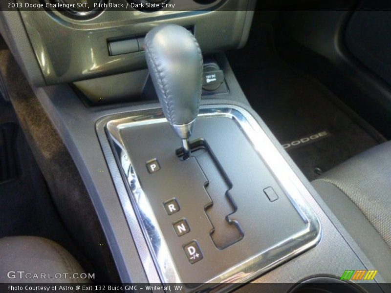 Pitch Black / Dark Slate Gray 2013 Dodge Challenger SXT