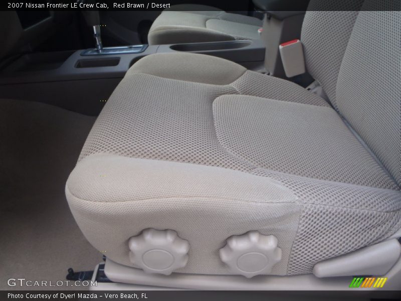 Red Brawn / Desert 2007 Nissan Frontier LE Crew Cab