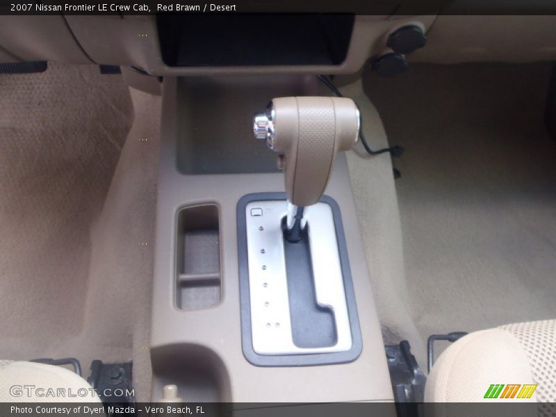 Red Brawn / Desert 2007 Nissan Frontier LE Crew Cab