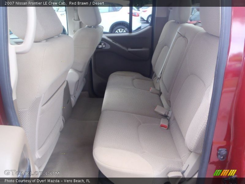 Red Brawn / Desert 2007 Nissan Frontier LE Crew Cab