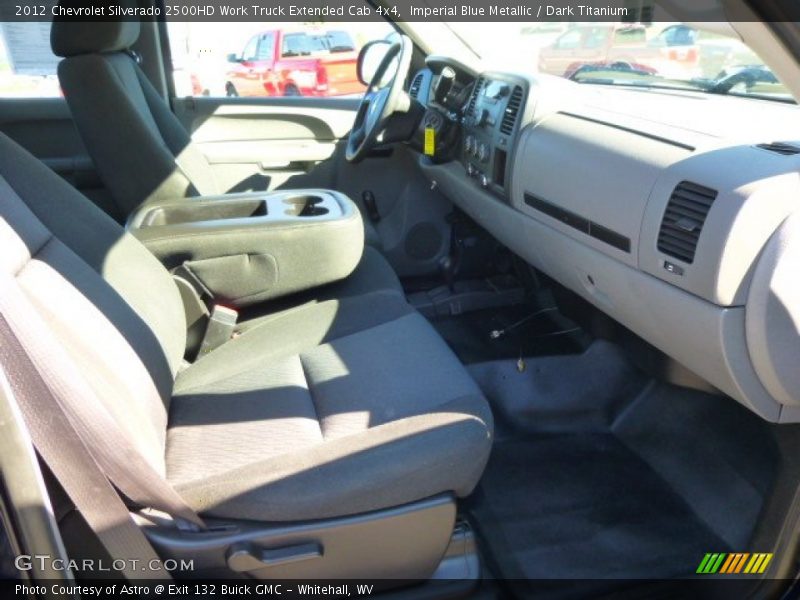 Imperial Blue Metallic / Dark Titanium 2012 Chevrolet Silverado 2500HD Work Truck Extended Cab 4x4