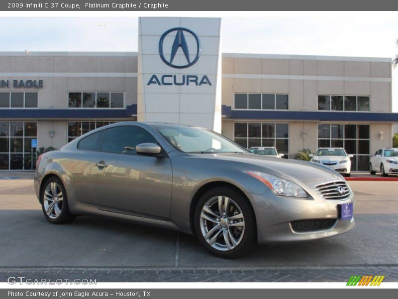 Platinum Graphite / Graphite 2009 Infiniti G 37 Coupe