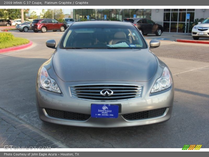 Platinum Graphite / Graphite 2009 Infiniti G 37 Coupe