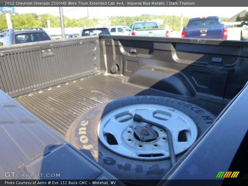 Imperial Blue Metallic / Dark Titanium 2012 Chevrolet Silverado 2500HD Work Truck Extended Cab 4x4
