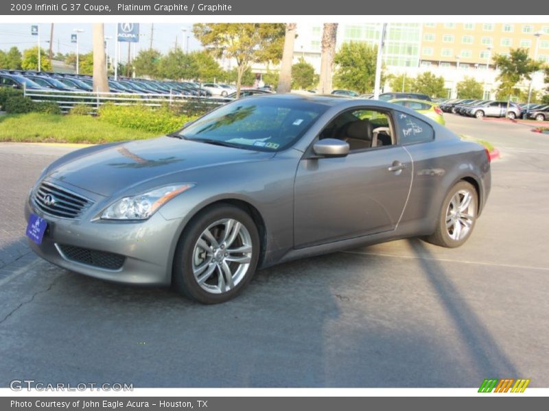 Platinum Graphite / Graphite 2009 Infiniti G 37 Coupe